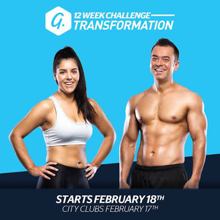 Paul Ude in Goodlife’s 12 Week Challenge campaign.